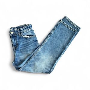 Cat & Jack Kids Blue Denim Jeans Size 12 Stretch Straight Leg